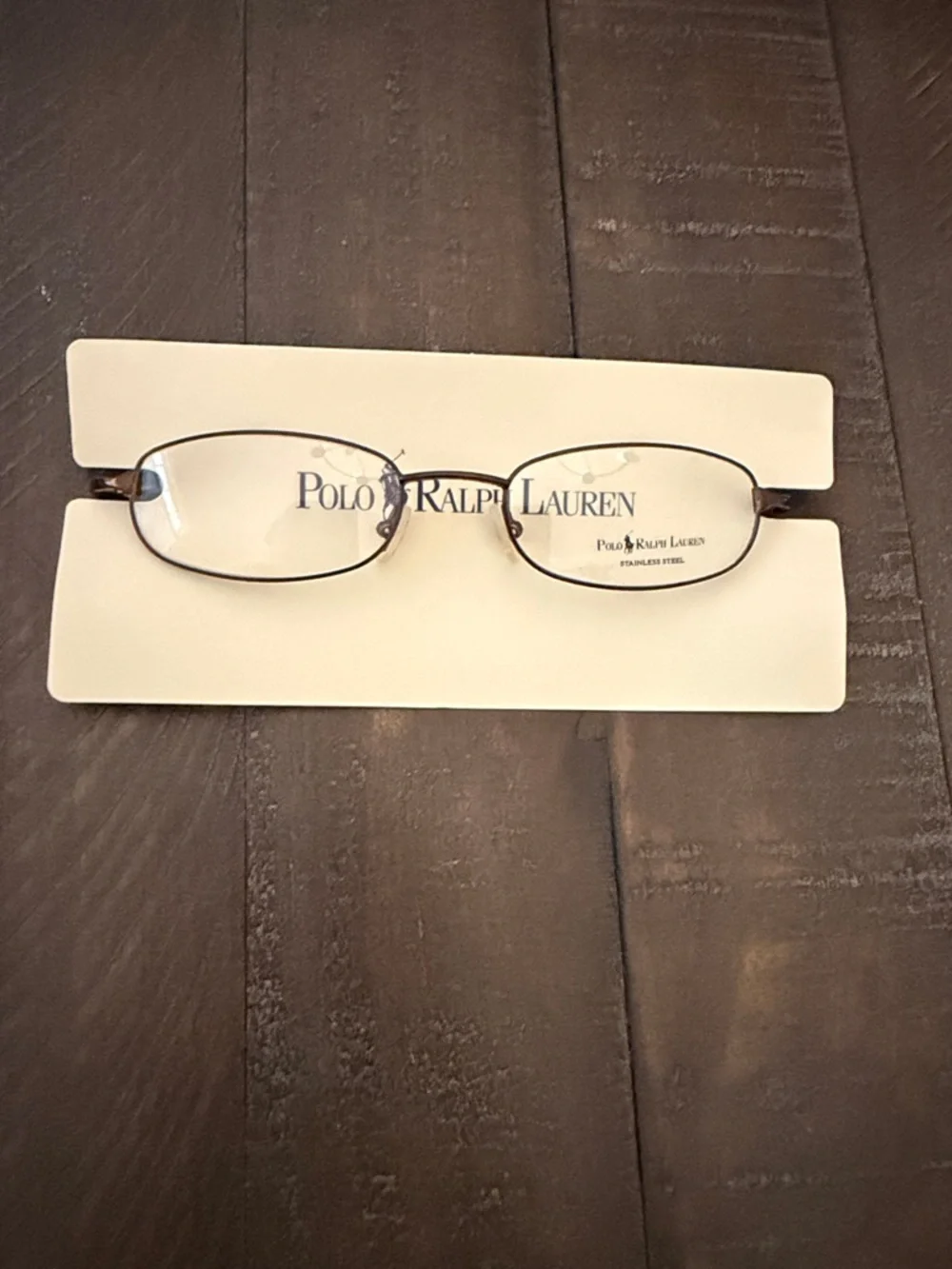 Polo by Ralph Lauren Kids Oval Glasses in Shiny Brown